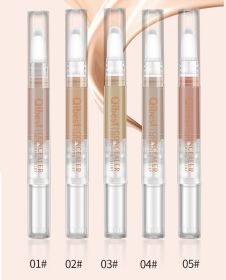 Rotate The Fine Concealer Waterproof And Sweat Resistant Repair Stick To Improve The Concealer Liquid Pen For Nude Makeup (Option: 04Color)