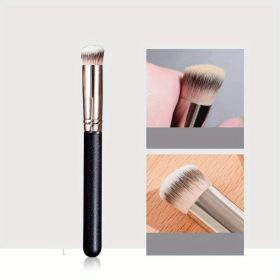 Pro Makeup Foundation Brushes Concealer Brush Under Eye Mini Angled Flat Top Kabuki Nose Contour Brush For Concealing Blending Setting Buffing With Po (Color: 270Concealer Brush)